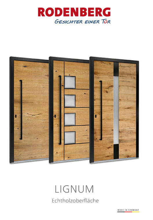 Rodenberg Katalog für Lignum Haustüren