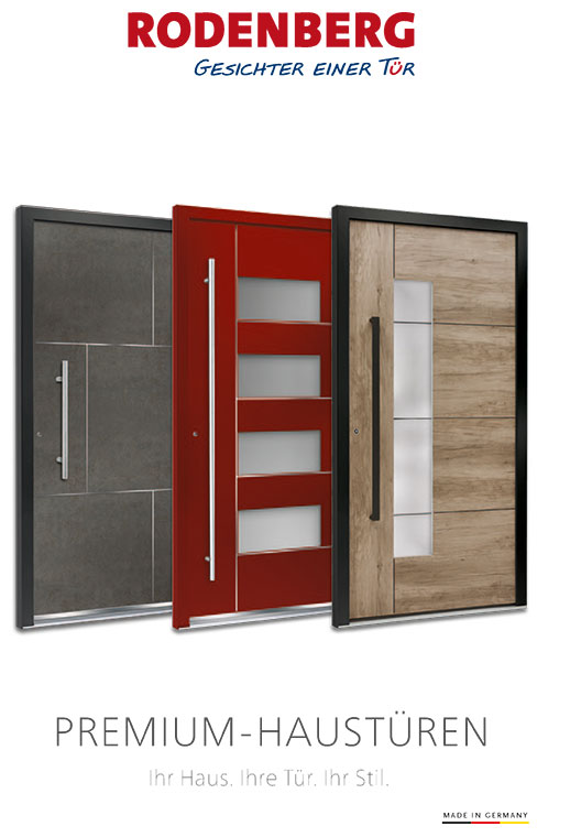 Rodenberg catalogue for premium entrance doors